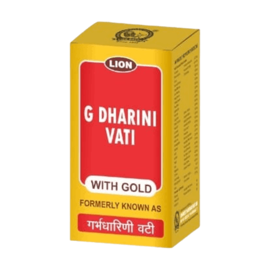 G Dharini vati (Garbhdharini vati) with gold